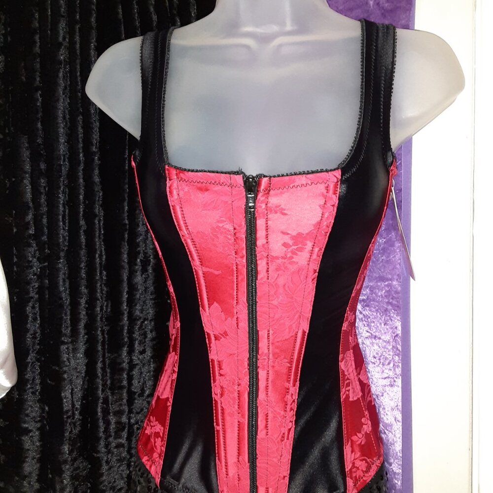 NWT LAST! PURPLE/BLACK Legend CORSET 26" MEDIUM - Picture 16 of 16